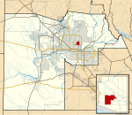 Maricopa County Incorporated and Planning areas Paradise Valley highlighted